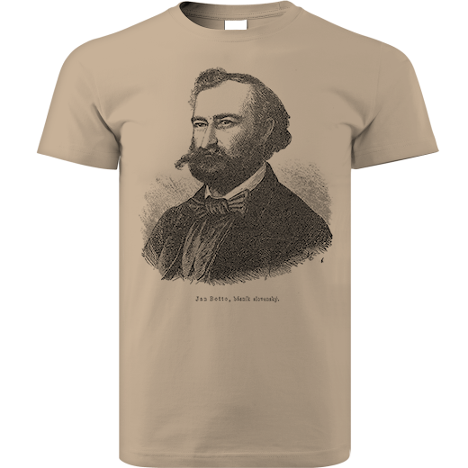 https://designer.tricka.sk/resources/products/designer/100459_2918_1.jpg: Pánske tričko Ján Botto
